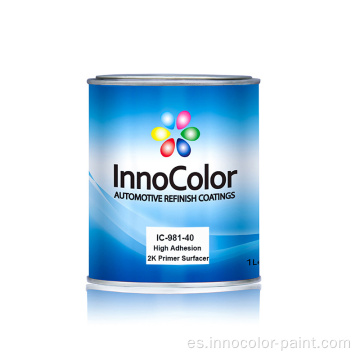 Recubrimiento de pintura de pintura 2K Pintura de automóvil acrílico